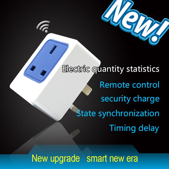 Wi-Fi Smart Socket Цифровий таймер живлення Перемикач бездротової електричної...