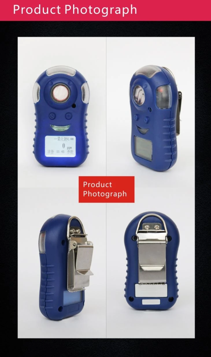 Explosion-proof portable H2S gas detector hydrogen sulfide analyzer